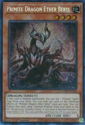 Primite Dragon Ether Beryl - Battles of Legend: Monster Mayhem (BLMM) - Secret Rare