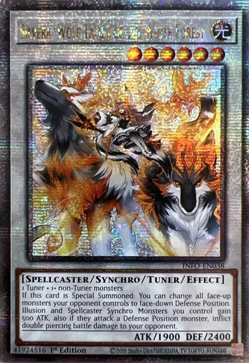 Silvera, Wolf Tamer of the White Forest (Quarter Century Secret Rare) - The Infinite Forbidden (INFO)