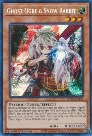 Ghost Ogre & Snow Rabbit - 2022 Tin of the Pharaoh's Gods (MP22) - Prismatic Secret Rare