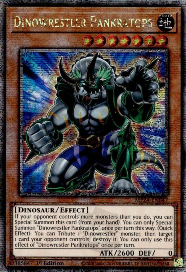 Dinowrestler Pankratops (Quarter Century Secret Rare) - 25th Anniversary Tin: Dueling Mirrors (MP24)