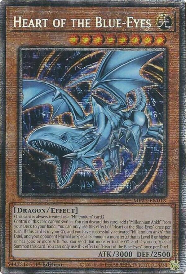 Heart of the Blue-Eyes - 2025 Mega-Pack (MP25) - Starlight Rare
