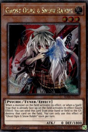 Ghost Ogre & Snow Rabbit (Quarter Century Secret Rare) - Quarter Century Stampede (RA04) (ESPAÑOL)