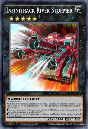 RA05-EN049 Infinitrack River Stormer-  Starlight Rare 1st Edition
