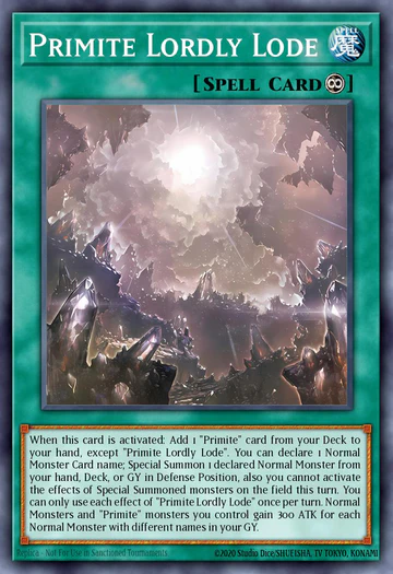 Primite Lordly Lode - Ultra Rare 1st Edition