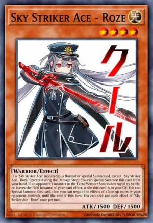 Sky Striker Ace -Roze (STAMP)-  Ultra Rare 1st Edition