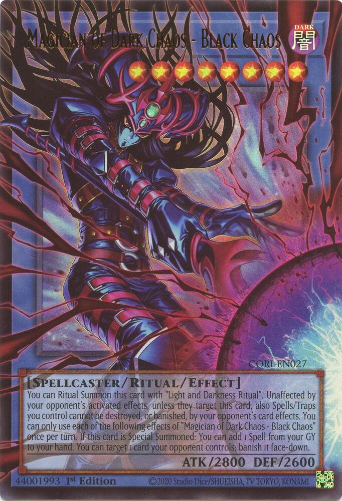 Magician of Dark Chaos - Black Chaos (Extended Art) - Chaos Origins (CORI)