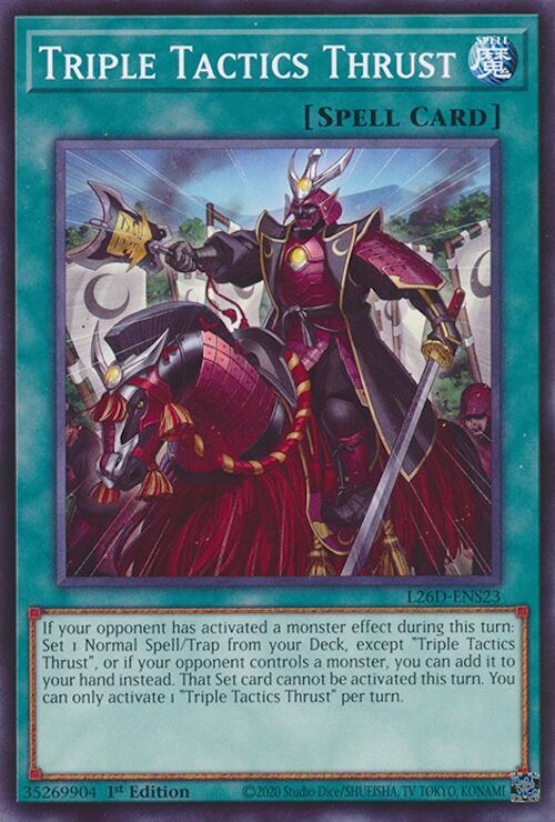 Triple Tactics Thrust - Legendary Modern Decks 2026 (L26D)
