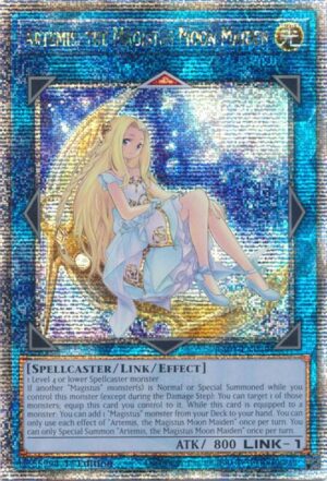 Artemis, the Magistus Moon Maiden (Quarter Century Secret Rare) - 25th Anniversary Rarity Collection (RA01)