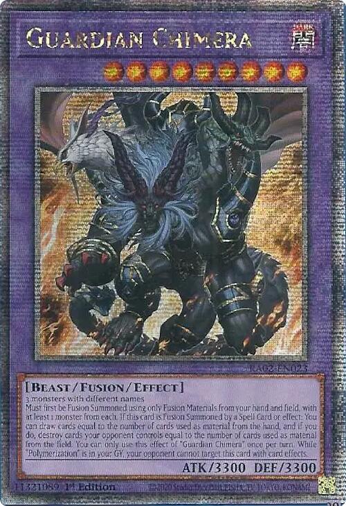 Guardian Chimera (Quarter Century Secret Rare) - 25th Anniversary Rarity Collection II (RA02)
