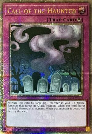 Call of the Haunted (Quarter Century Secret Rare) - Quarter Century Bonanza (RA03) (ESPAÑOL)