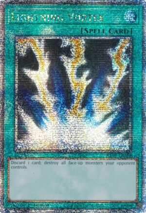 Lightning Vortex (Quarter Century Secret Rare) - Quarter Century Bonanza (RA03)