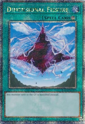 Dimensional Fissure (Quarter Century Secret Rare) - Quarter Century Bonanza (RA03)