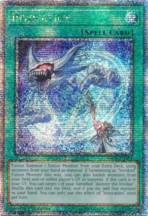 Invocation (Quarter Century Secret Rare) - Quarter Century Stampede (RA04) (ESPAÑOL)