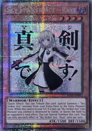 Sky Striker Ace - Raye (Starlight Rare) - Rarity Collection 5 (RA05)