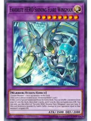 Favorite HERO Shining Flare Wingman - Magnificent Monsters (MAMO)
