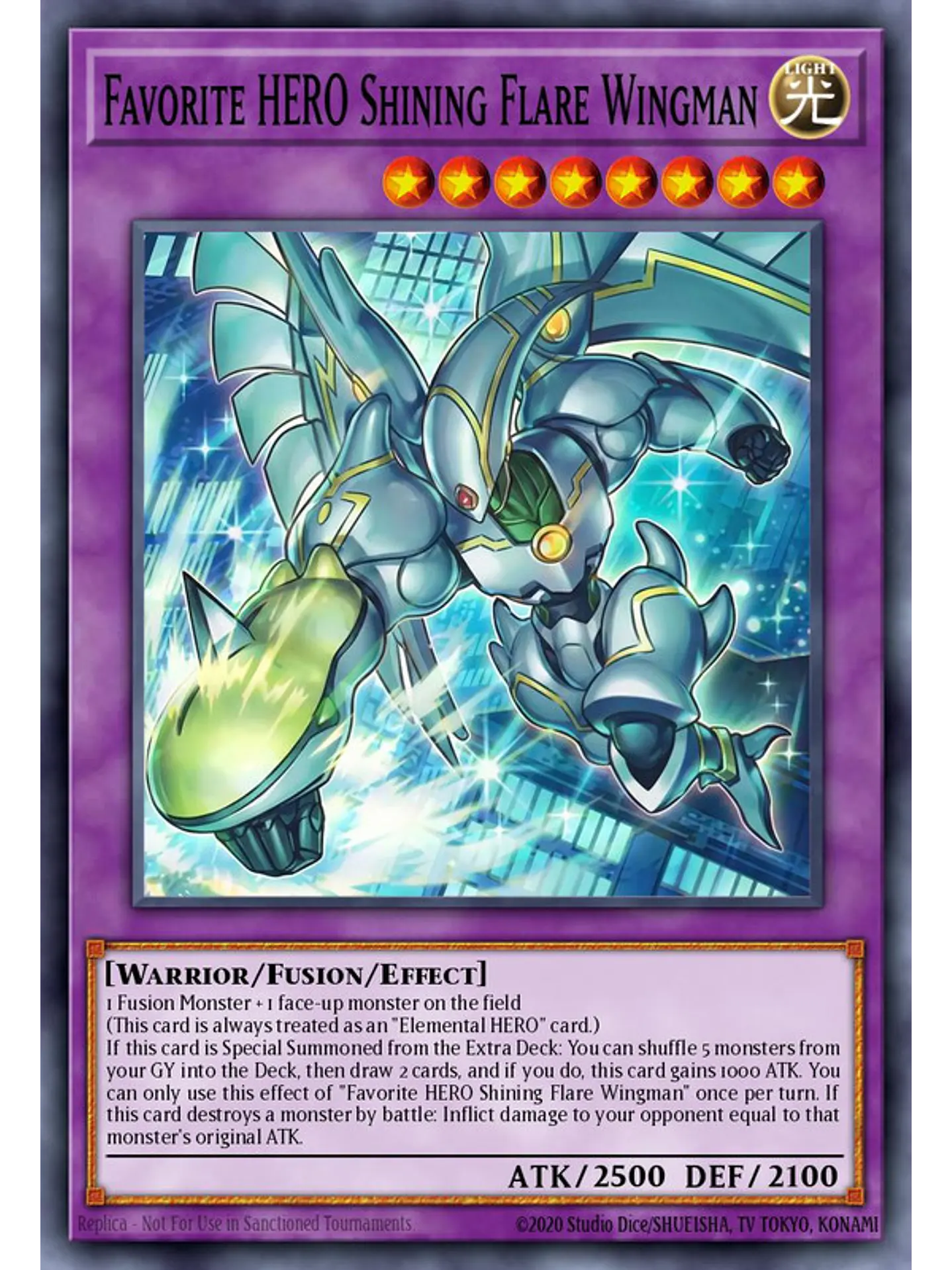 Favorite HERO Shining Flare Wingman - Magnificent Monsters (MAMO) (ESPAÑOL)