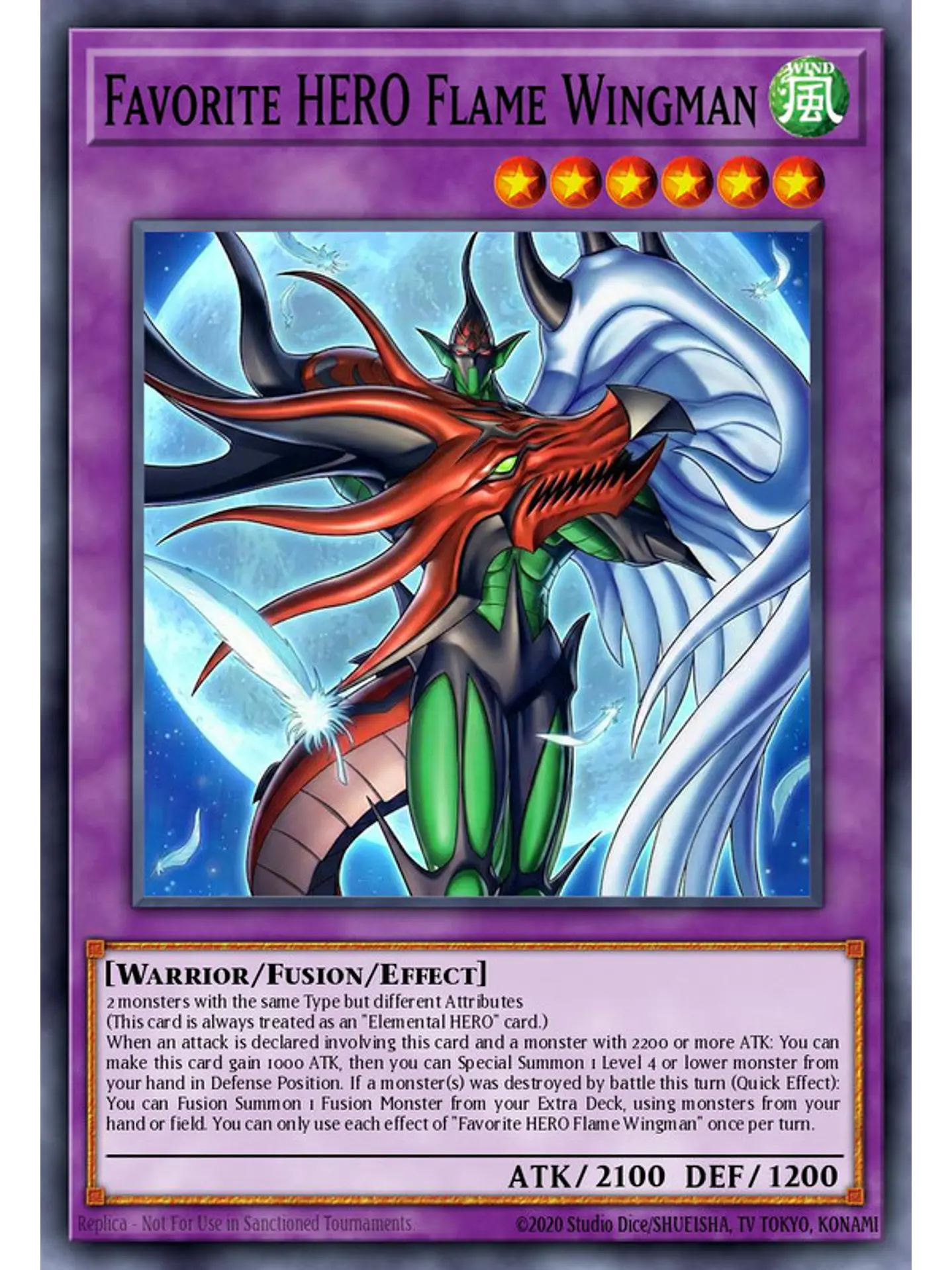 Favorite HERO Flame Wingman - Magnificent Monsters (MAMO)