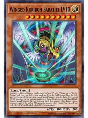 Winged Kuriboh Sabatiel LV10 - Magnificent Monsters (MAMO)