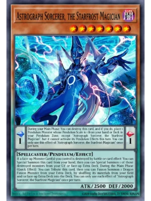 Astrograph Sorcerer, the Starfrost Magician - Magnificent Monsters (MAMO)