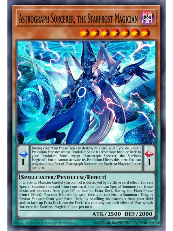 Astrograph Sorcerer, the Starfrost Magician - Magnificent Monsters (MAMO) (ESPAÑOL)