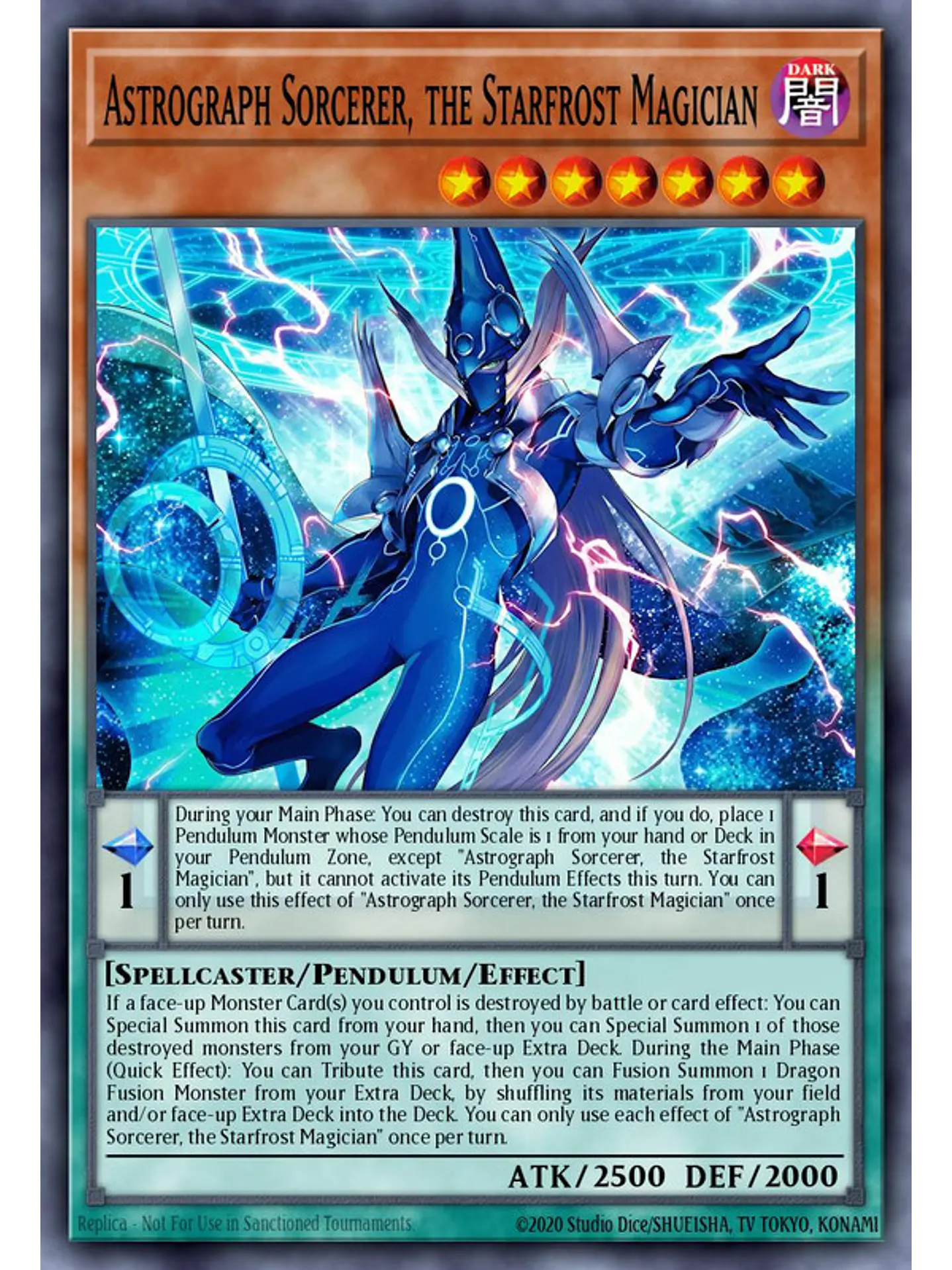 Astrograph Sorcerer, the Starfrost Magician - Magnificent Monsters (MAMO) (ESPAÑOL)