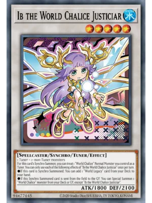 Ib the World Chalice Justiciar - MAMO-EN034 - Starlight Rare 1st Edition