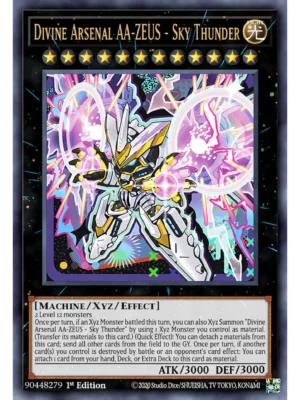 Divine Arsenal AA-ZEUS - Sky Thunder (Starlight Rare) - Magnificent Monsters (MAMO)