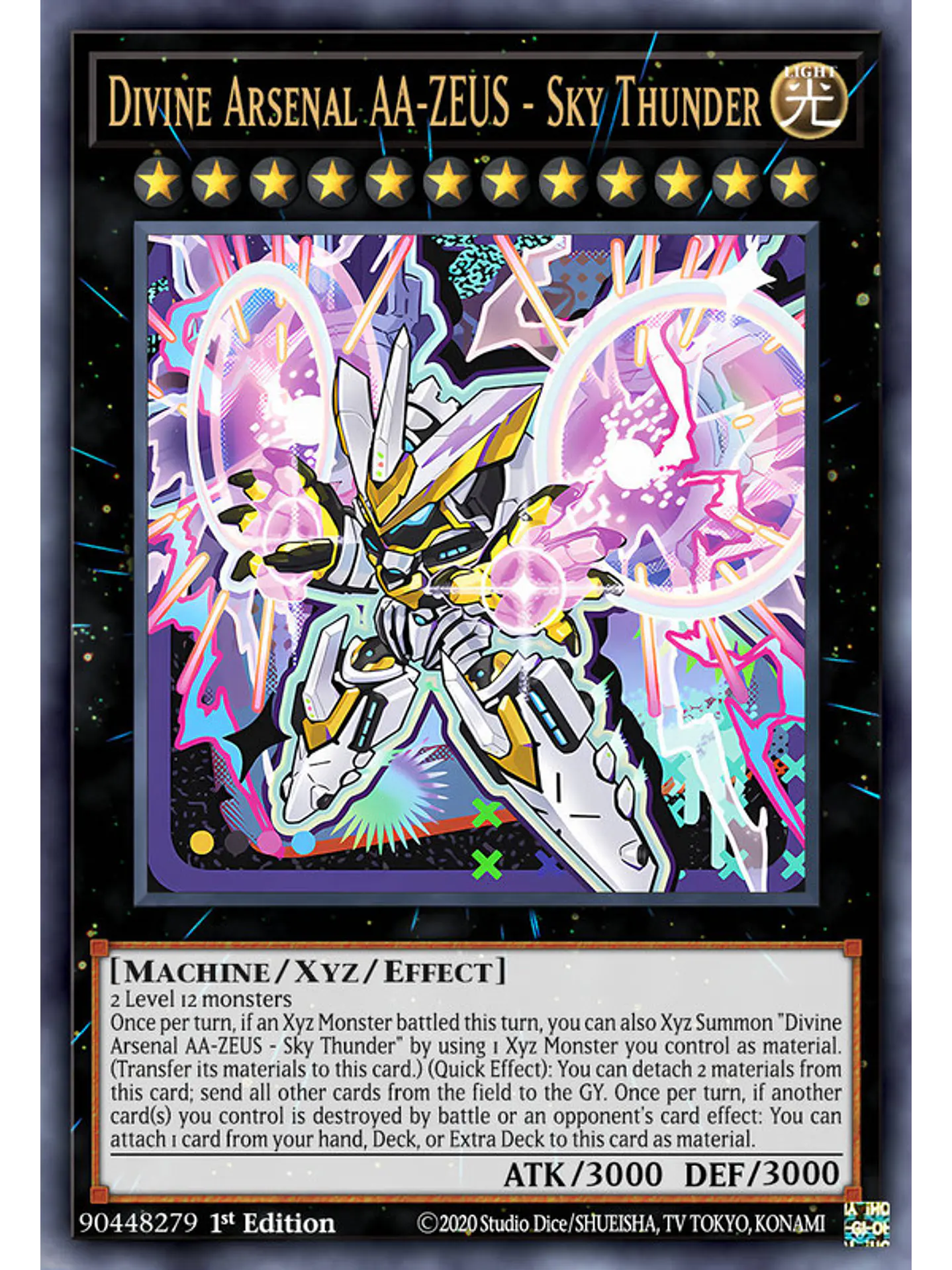 Divine Arsenal AA-ZEUS - Sky Thunder (Starlight Rare) - Magnificent Monsters (MAMO)